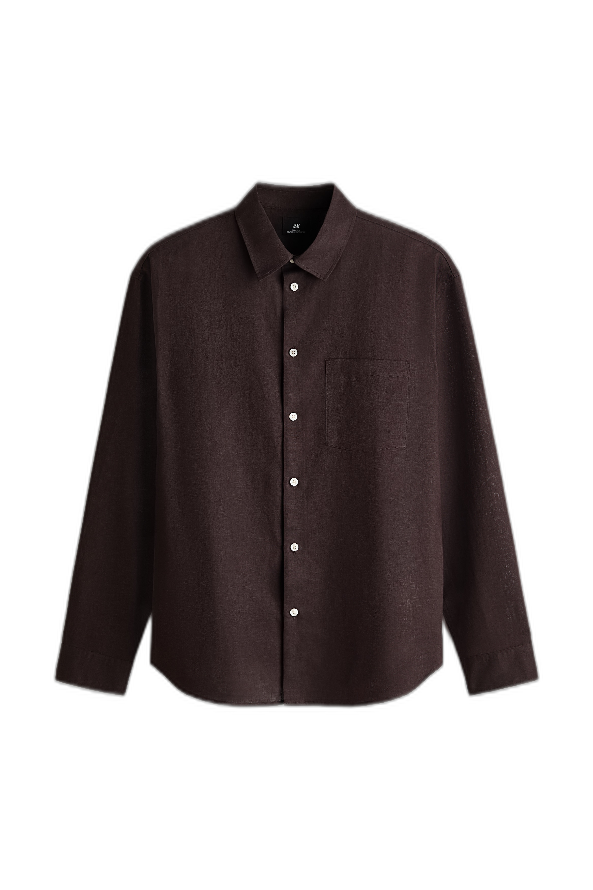 Regular-Fit Linen Shirt