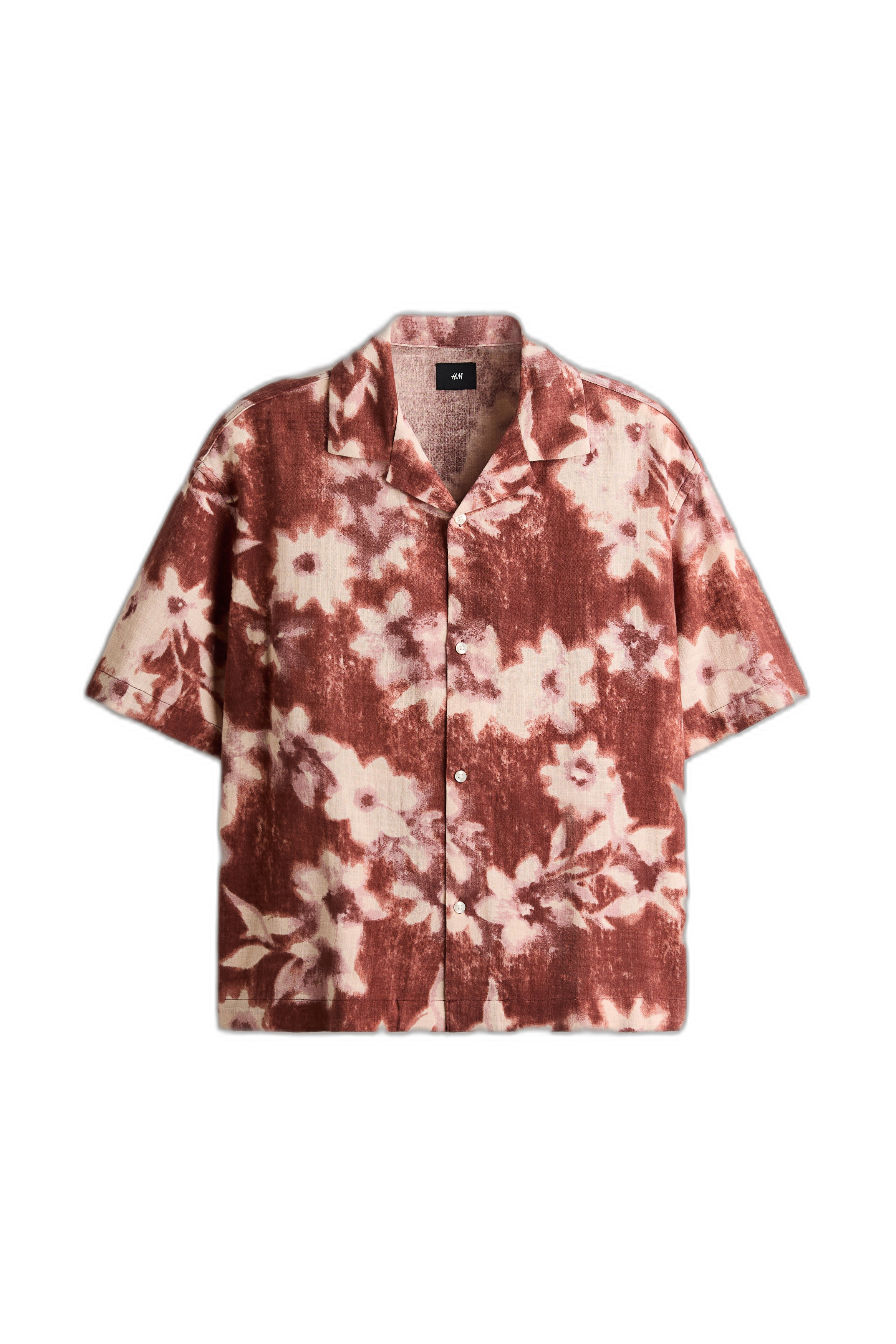 Cotton Linen Overshirt — Dark Blue